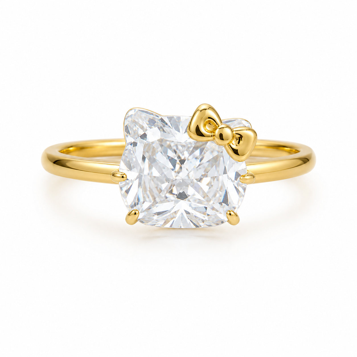 Hello Kitty x Nestura Zirconia Ring